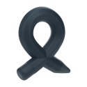 Pencil Liquid Silicone Cockring - Black
