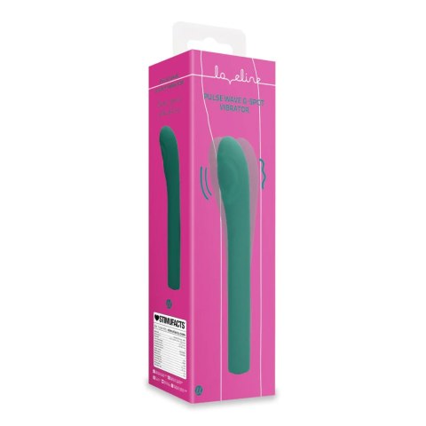 Pulse Wave G-Spot Vibrator - Green Crystal