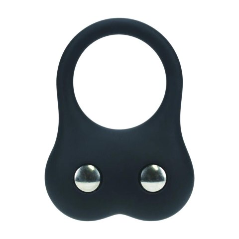 Silicone Training Cockring - M - Black