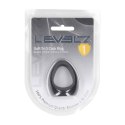 Soft Tri O Silicone Cockring - Black