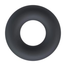 Solid Silicone Cockring - XS - Black
