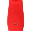 Textured Finger Vibrator - Sunrise Red