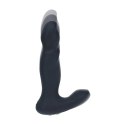Vibrating and Thrusting Silicone Prostate Massager - Black