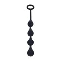 Waterdrop Silicone Anal Balls - S - 20mm - Black