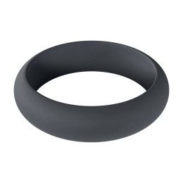 Wide O Silicone Cockring - M - 35mm - Black