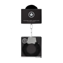 Pleasure Handcuffs Furry Black