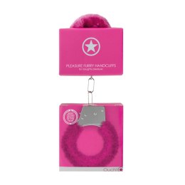 Pleasure Handcuffs Furry Pink