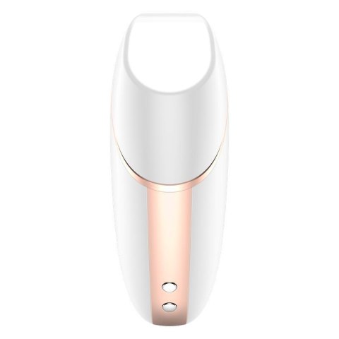 Wibrator - Love Triangle Air Pulse Stimulator + Vibration White