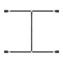Bedroom Fantasies - Under the bed Restraint Bondage Set Black