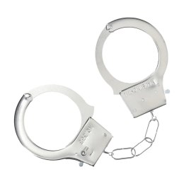 Classic Metal Handcuffs - Silver