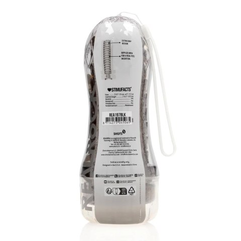 Easy Rider - Textured Masturbator - Black