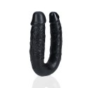 U Shaped Double Dildo 12,7 cm - Black