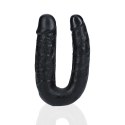 U Shaped Double Dildo 12,7 cm - Black
