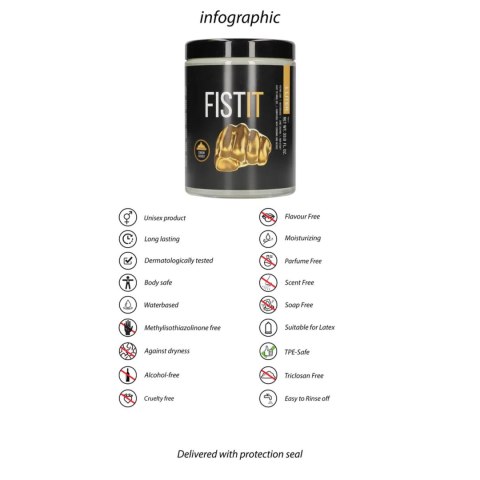 Waterbased Lubricant - Jar - 1000 ml