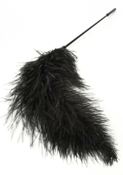 Double Feather Tickler Black