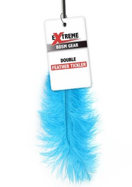 Double Feather Tickler Blue