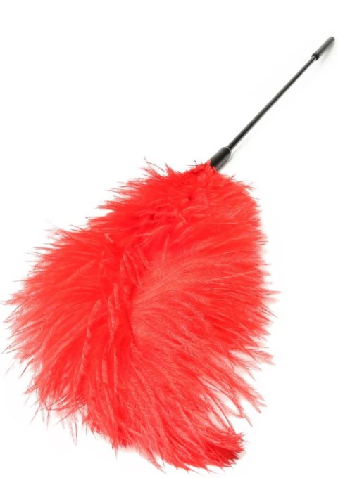 Double Feather Tickler Red