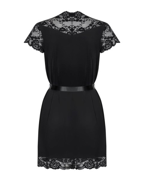 Bielizna-810-PEI-1 szlafrok czarny S/M