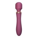 CRUSHIOUS DUAL MASSAGE WAND JINX RED WINE
